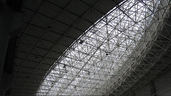 根河发电厂网架工程